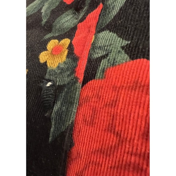 Vintage Talbots Floral Buttoned Long Sleeve Dress Sz 8P - Picture 3 of 6